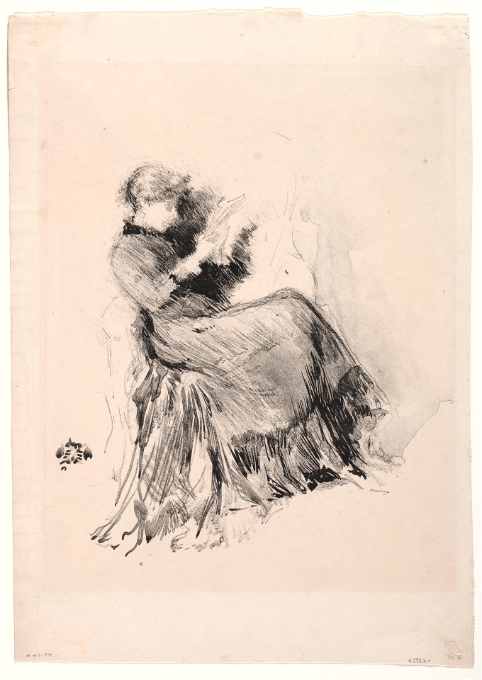 James McNeill Whistler (American, 1834-1903) - Study - 1924.38 - Cleveland Museum of Art