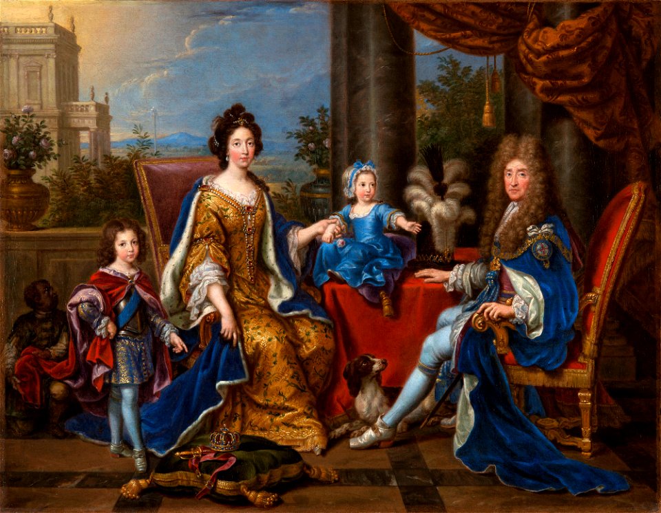 James II and Family (Mignard)