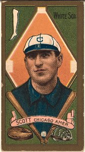 James Scott, Chicago White Sox, baseball card portrait LCCN2008677851