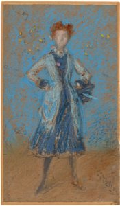 James McNeill Whistler - The Blue Girl - Google Art Project