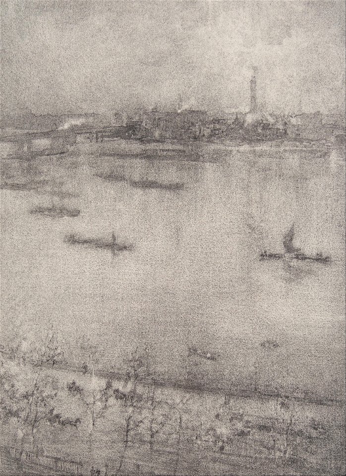 James McNeill Whistler - The Thames - Google Art Project