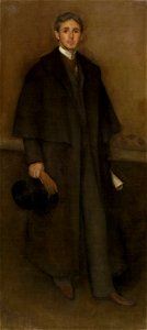 James McNeill Whistler - Arrangement in Flesh Color and Brown, Portrait of Arthur Jerome Eddy - 1931.501 - Art Institute of Chicago