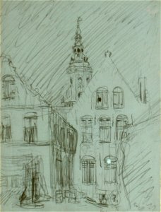 James Ensor (1880) Zicht op Veurne 002