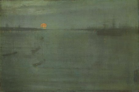 James McNeill Whistler - Nocturne- Blue and Gold--Southampton Water - Google Art Project. Free illustration for personal and commercial use.
