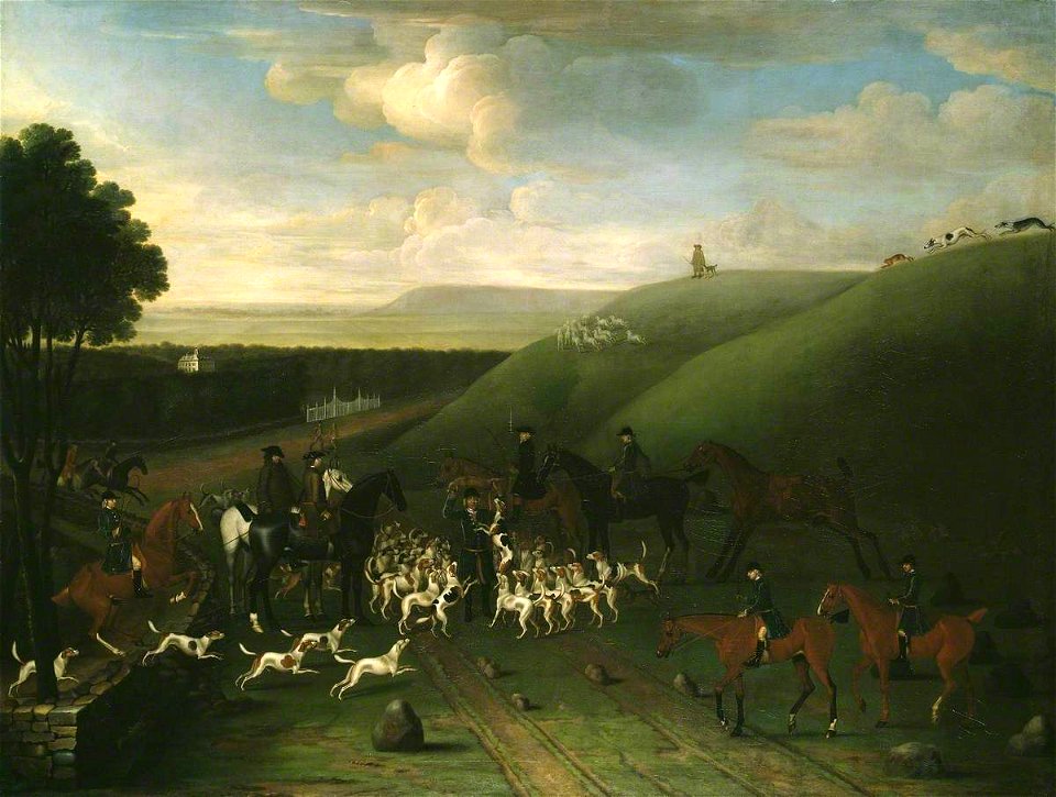 James Seymour (1702-1752) - A Kill at Ashdown Park - T01115 - Tate