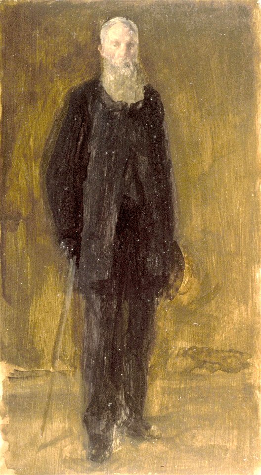 James McNeill Whistler - Portrait of George A Lucas - Walters 37319