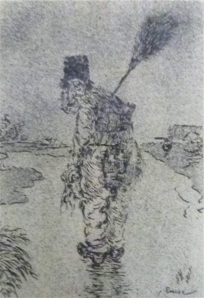 James Ensor - De straatveger 001