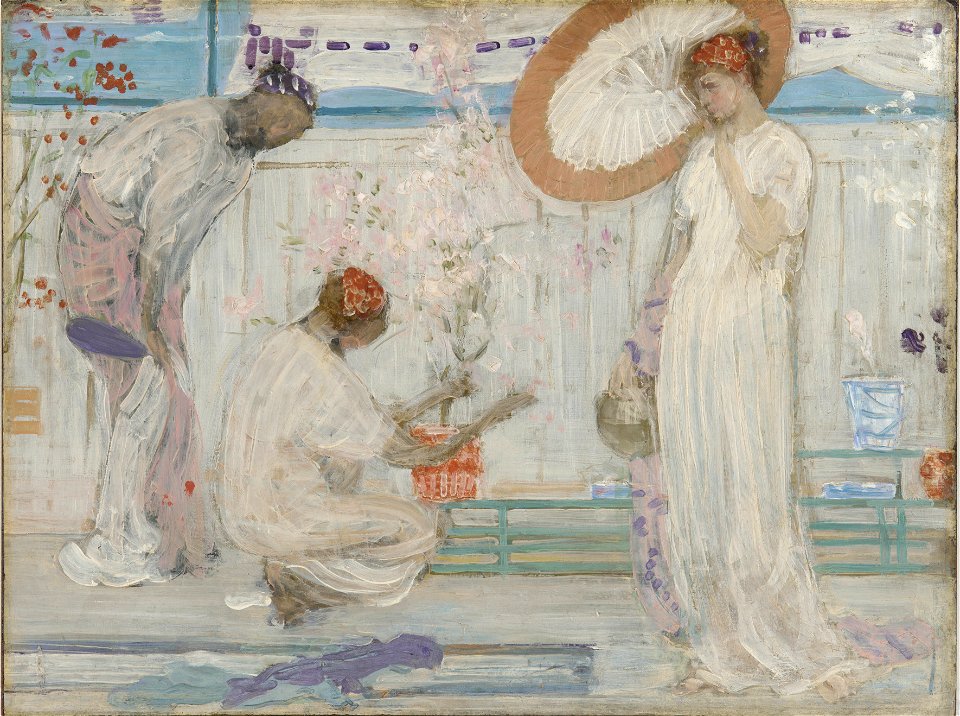 James McNeill Whistler - The White Symphony- Three Girls - Google Art Project