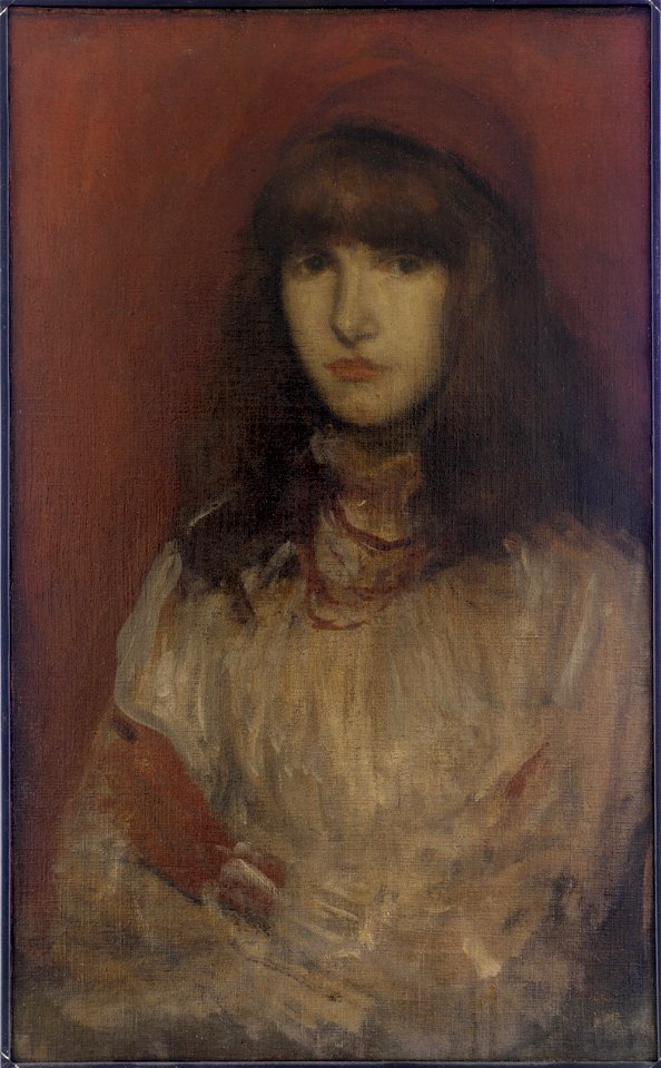 James McNeill Whistler - The Little Red Glove - Google Art Project