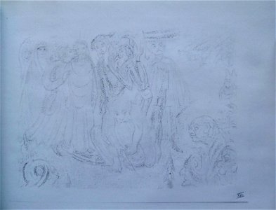 James Ensor (1921) - Scènes de la Vie du Christ - 17. Free illustration for personal and commercial use.