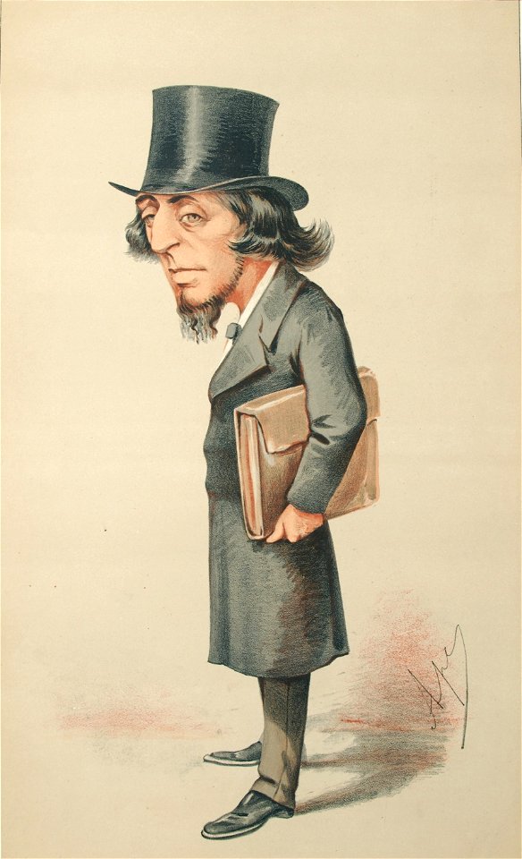 James Stansfeld, Vanity Fair, 10 April 1869 (crop)