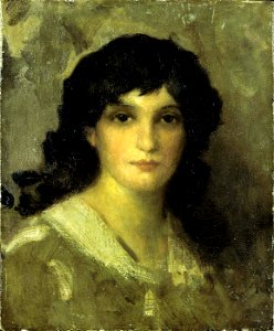 James McNeill Whistler - Head of a Young Woman - 1929.6.158 - Smithsonian American Art Museum