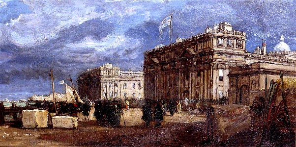 James Holland (1799-1870) - Greenwich Hospital as it was in 1837 - NG3051 - National Gallery
