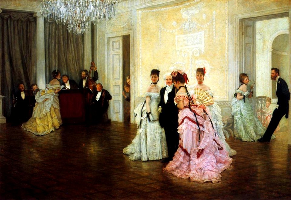 James Tissot - Too Early