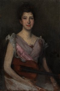 James McNeill Whistler - The Violin Player - 1942.1133 - Cleveland Museum of Art