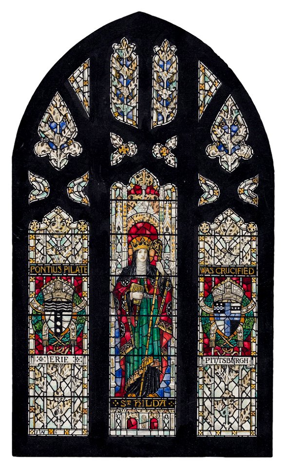 James Powell and Sons - presentation drawing for the ‘St Hilda - Erie - Pittsburgh’ Window