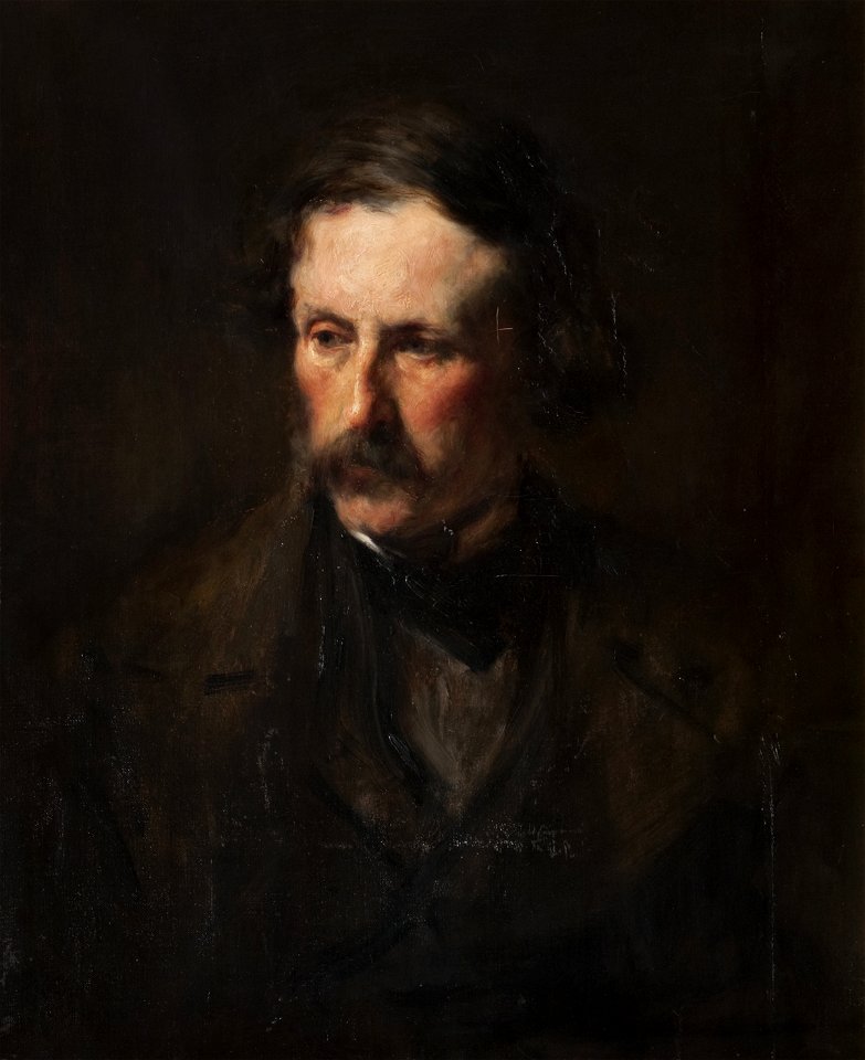 James Irvine, painter, died 1889 by George Paul Chalmers