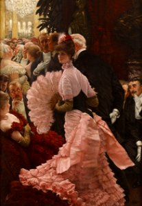 James Tissot - L'Ambitieuse (Political Woman) - 1909-10 - Albright–Knox Art Gallery
