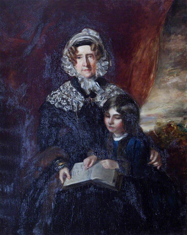 James Rannie Swinton (1816-1888) - Frances Bankes (1756–1847), Lady Brownlow, and Her Great-Grandson John William Spencer Brownlow Eger - 436211 - National Trust