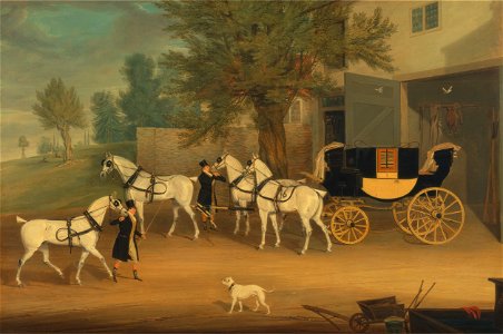 James Pollard - John Smith Barry’s Private Drag and Grey Team - Google Art Project