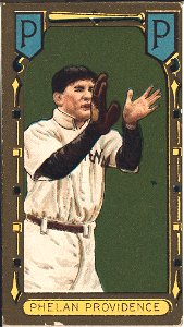 James Phelan, Providence Team, baseball card portrait LCCN2008677915