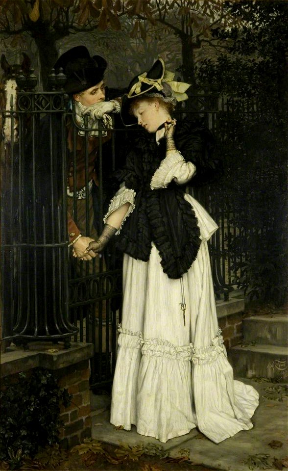 James Tissot (1836-1902) - Les Adieux, The Farewells - K2432 - Bristol City Museum and Art Gallery