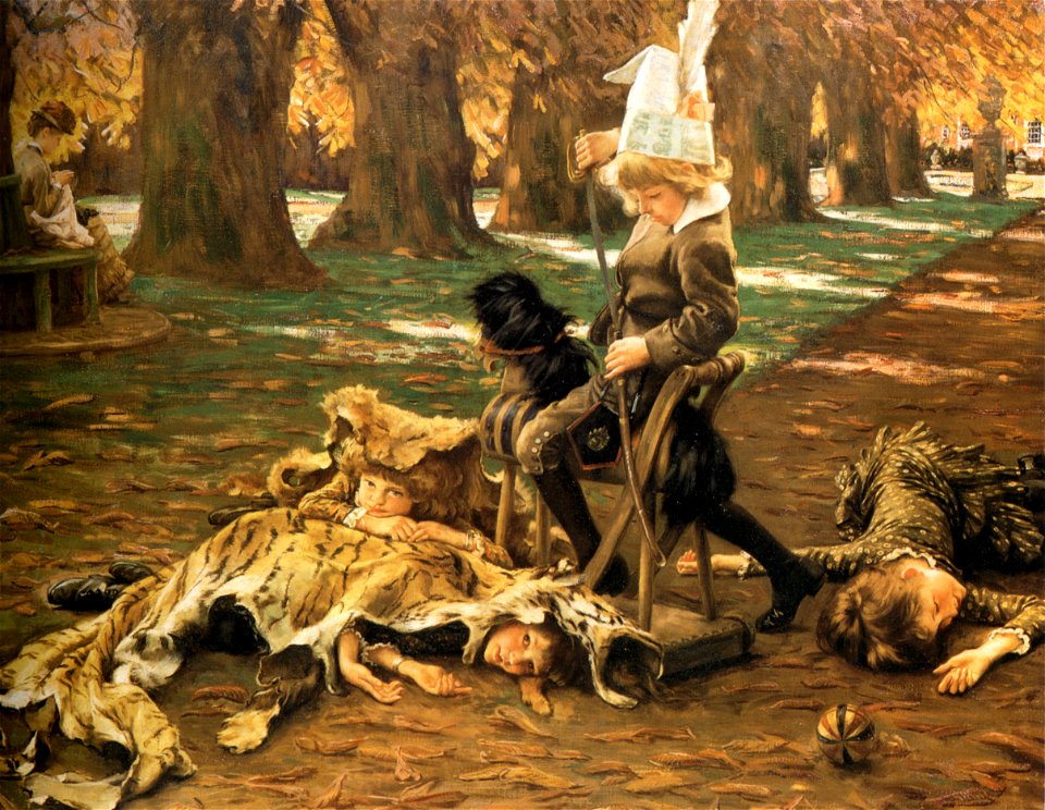 James Tissot - A Little Nimrod