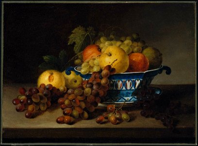 James Peale - A Porcelain Bowl with Fruit - 1979.520 - Museum of Fine Arts. Free illustration for personal and commercial use.