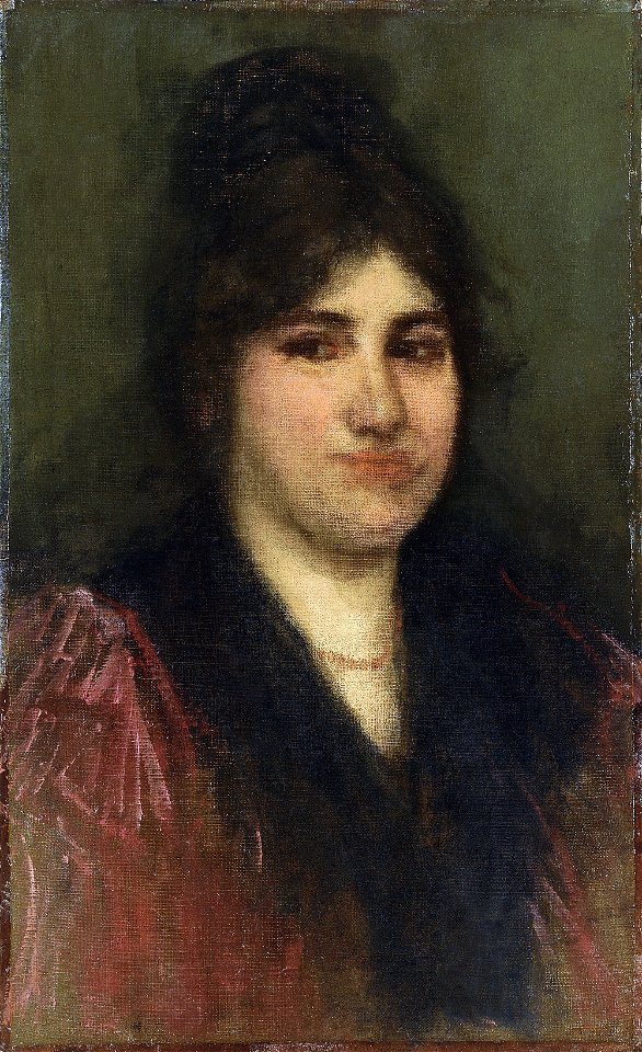 James McNeill Whistler - Rosa y oro la napolitana