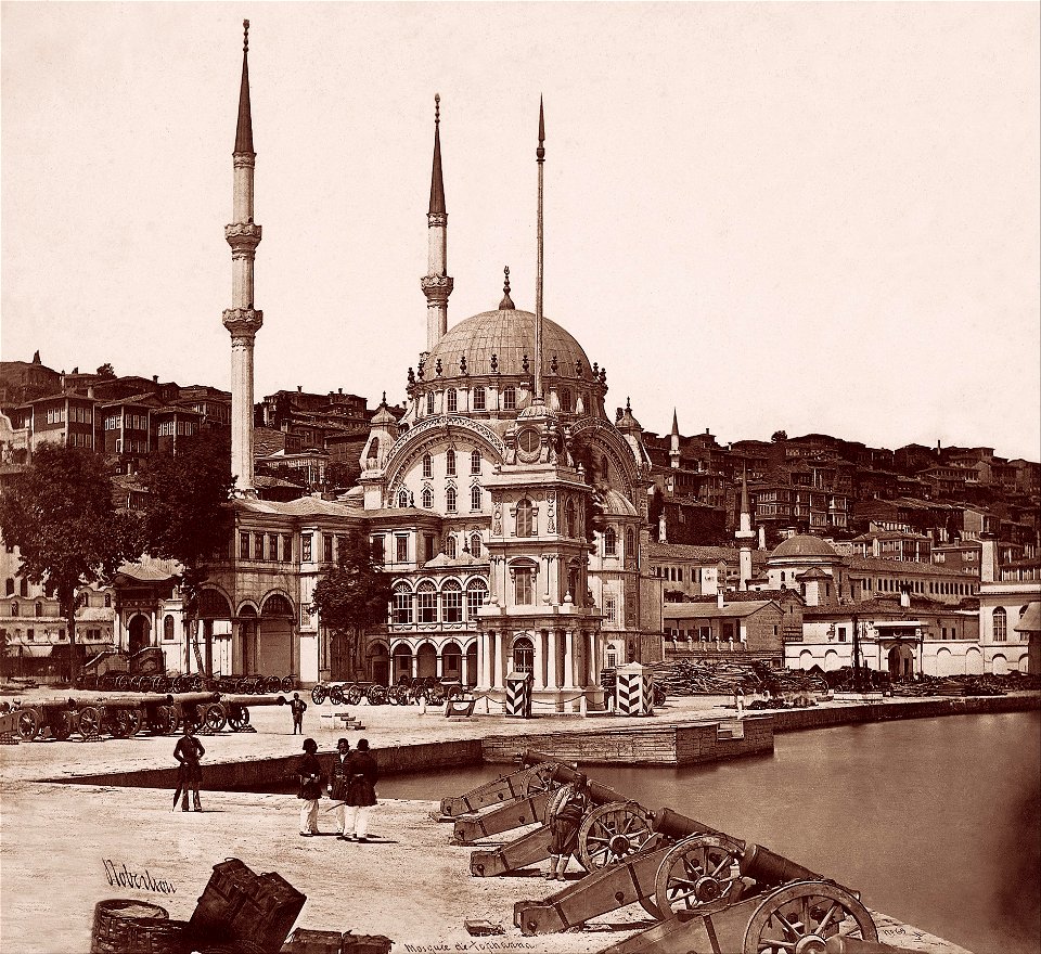 James Robertson - Nusretiye Mosque and the Tophane Square - Google Art ...