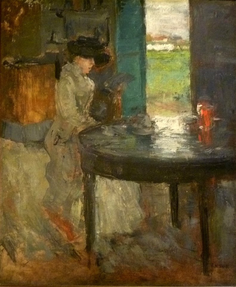 James Ensor (1879 en of 1882) - Het wachten 001