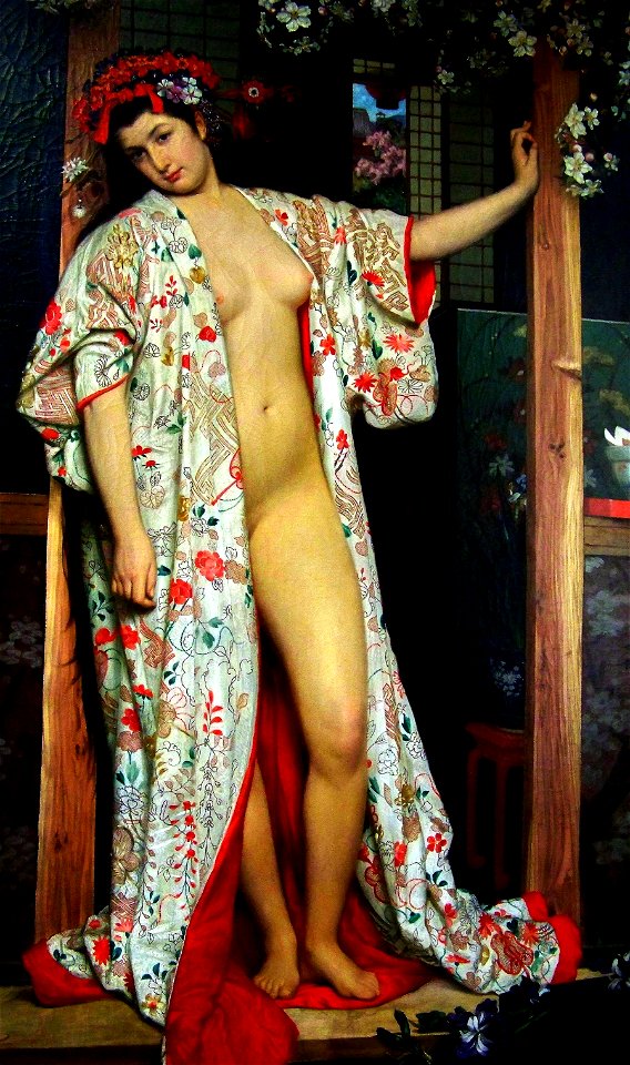 James Tissot - La Japonaise au bain