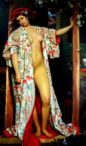 James Tissot - La Japonaise au bain