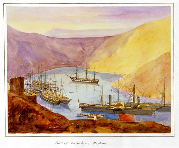 James Robertson - Port of Balaclava Harbour - Google Art Project