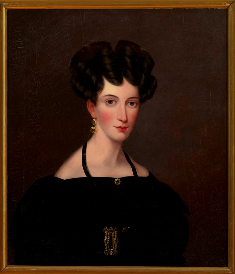 James Sullivan Lincoln - Portrait of Martha Cory Snow - 44.060 - Rhode Island School of Design Museum