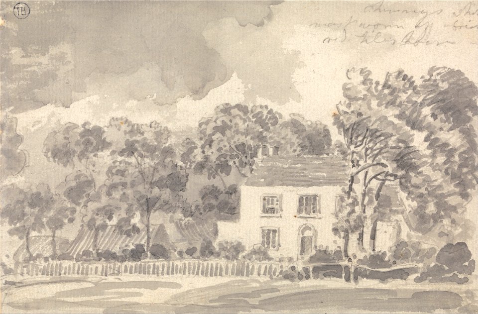 James Ward - House among Trees - Google Art Project