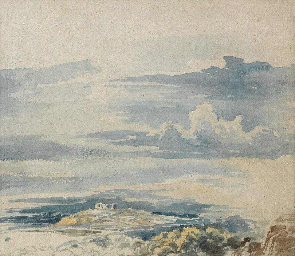 James Ward - Landscape with a Castle on a Hill - Google Art Project