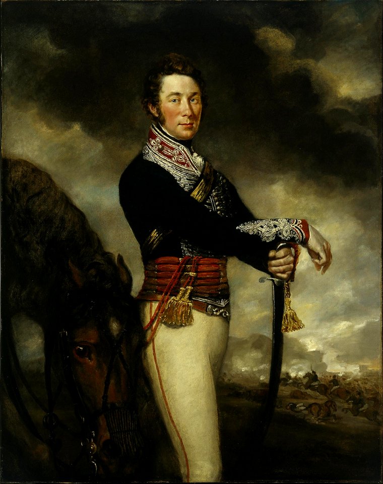 James Northcote - Captain Peter Hawker of the 14th Light Dragoons - Google Art Project
