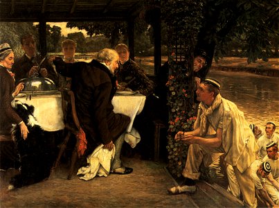 James Tissot - The Prodigal Son in Modern Life, The Fatted Calf