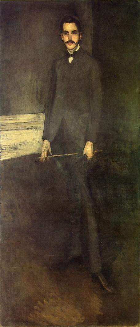 James McNeill Whistler - Portrait of George W. Vanderbilt