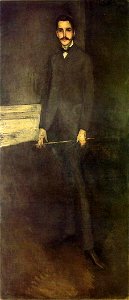 James McNeill Whistler - Portrait of George W. Vanderbilt