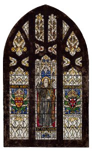 James Powell and Sons - presentation drawing for the ‘St Columba - Oregon - Pennsylvania’ Window