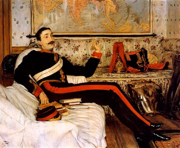 James Tissot - Captain Frederick Gustavus Burnaby