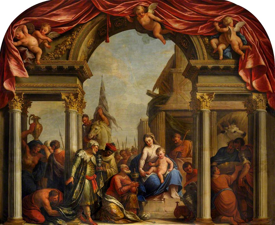 James Thornhill (1675-1676-1734) - The Adoration of the Magi - 207910 - National Trust