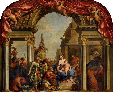 James Thornhill (1675-1676-1734) - The Adoration of the Magi - 207910 - National Trust