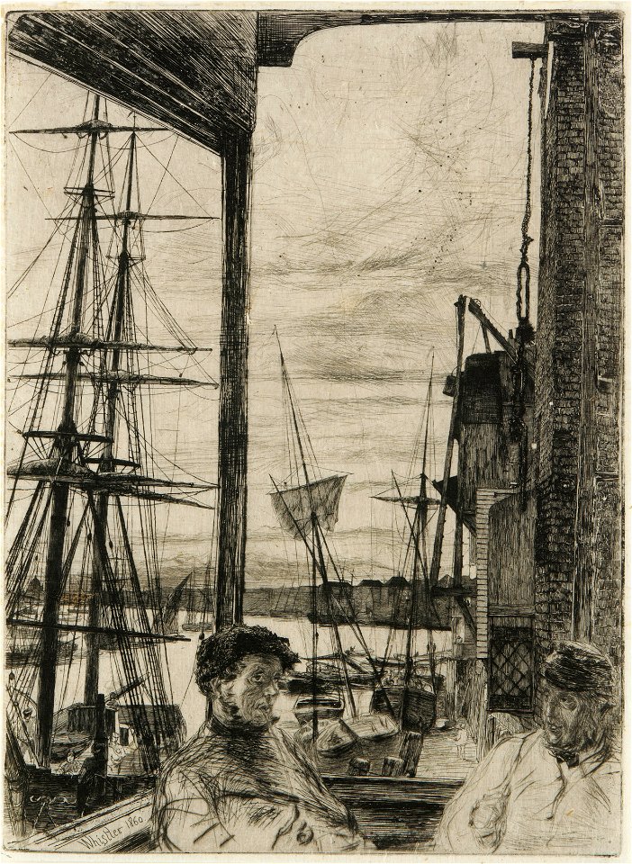 James McNeill Whistler - Rotherhithe - Google Art Project