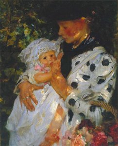 James Jebusa Shannon, 1900 - The Flower Girl