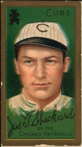James T. Sheckard, Chicago Cubs, baseball card portrait LCCN2008677470