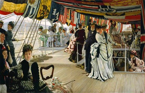 James Tissot 1836 1902 Les Adieux The Farewells K2432