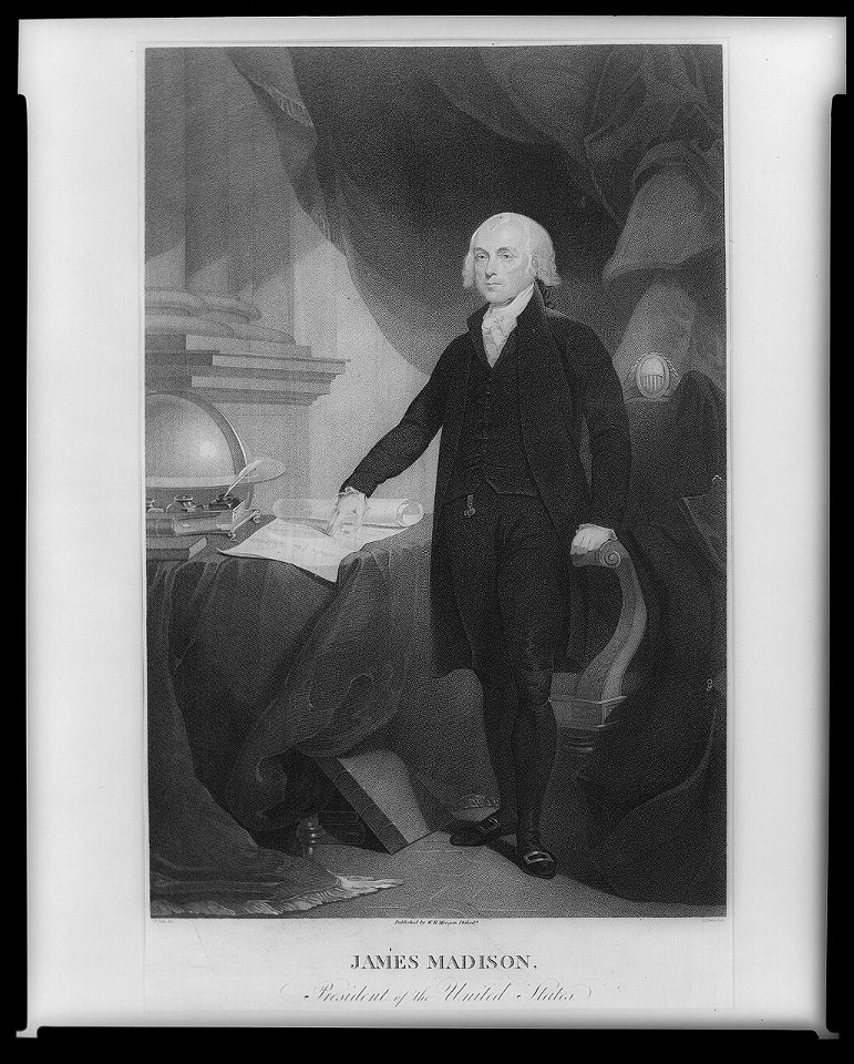 James Madison, President of the United States - T. Sully del. ; D. Edwin fecit. LCCN96522378